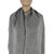 Late 20th Century Late 20th Century Giorgio Armani Grey Wool Blend Scarf For Sale - Image 5 of 8