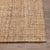 Hand spun and braided jute rug in a natural subtle stripe design. Available in numerous sizes. Please note that its...