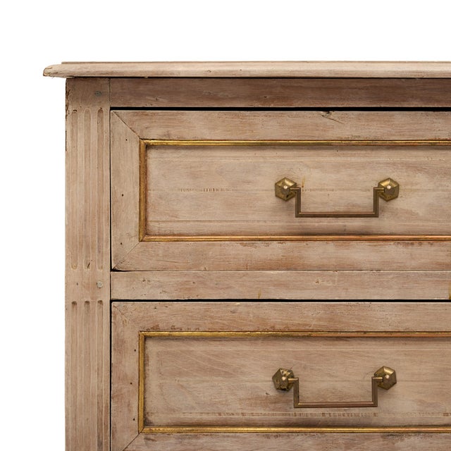 Late 18th Century French Antique, Louis XVI Period Chest of Drawers, Painted For Sale - Image 5 of 10