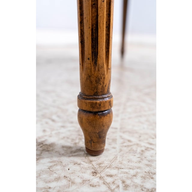French Louis XV Style Double Cane Back Boudoir Bench For Sale - Image 9 of 18