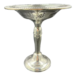 Antique Sterling Silver Compote
