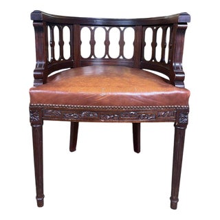 Louis XVI Office Armchair For Sale