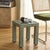 Impress your guests with the alluring aesthetic appeal of the Hotaru Accent Table in Dark Green. Crafted in impressive...