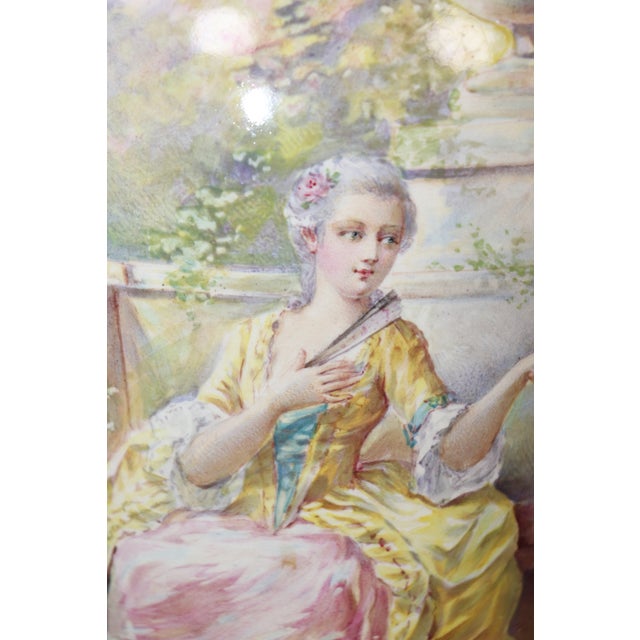 Late 19th Century French Signed Sevres Bronze Ormolu Figural Urn For Sale - Image 11 of 12