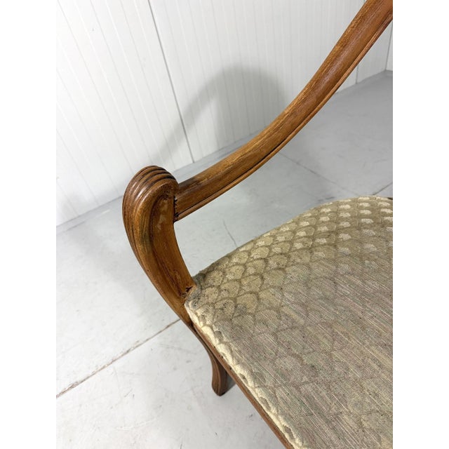 Antique Armchair in Velour, 1900s For Sale - Image 18 of 18