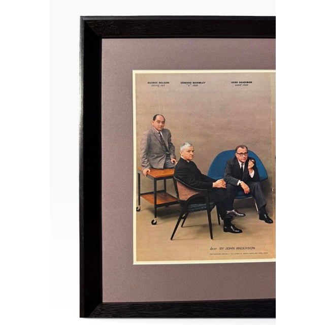 An original two-page spread from the July 1961 issue of Playboy, professionally matted and framed in October 2026. This is...