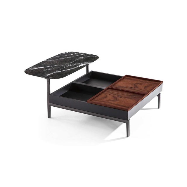 Philippe starck volage ex-s coffee table for cassina a collection of luxurious low tables topped with premium marble,...