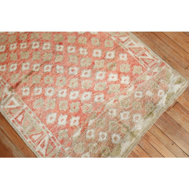 Traditional Early 20th Century Angora Wool Anatolian Rug - 3'8" x 5'8" For Sale - Image 3 of 8