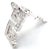 2000 - 2009 Cartier Le Baiser Du Dragon 18k White Gold Diamond Ruby Pin Clip For Sale - Image 5 of 8