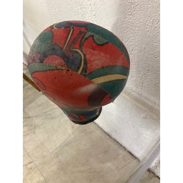 Pucci Style Vintage Hat Form For Sale In Charleston - Image 6 of 8