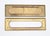 Reclaimed 10 In. Rectangular Brass Mail Slot Set For Sale - Image 4 of 4