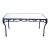 Vintage Veneman of California Twig and Branch Glass Top Console Table, Attributed For Sale