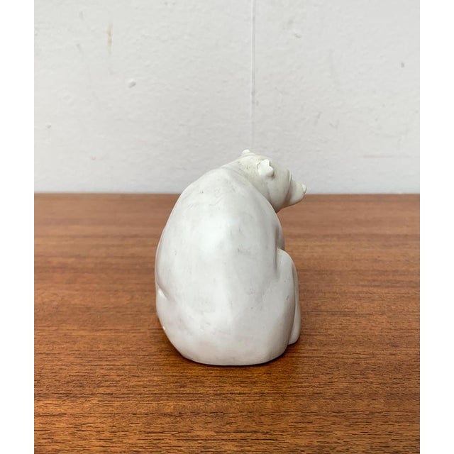 Vintage Polar Bear Figurine from Pearlite Marblecraft, Canada For Sale - Image 13 of 18