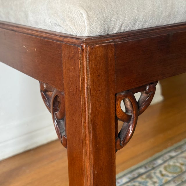 Vintage Chippendale Dining Chairs by Maitland-Smith, Set of 8 For Sale - Image 13 of 14