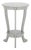 Mary Pedestal Table in Robins Egg Blue For Sale