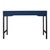 Wood Maple Writing Desk - Navy For Sale - Image 7 of 8