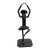 Late 20th Century Industrial Design Brutalist Metal Ballerina Sculpture of Railroad Spike For Sale