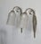 Léon Hugue & Charles Schneider A wonderful pair of French 1930 art deco wall sconces made by the Paris based company of...