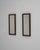 French 1900s French Black Wood Beveled Wall Mirrors, a Pair For Sale - Image 3 of 18