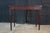 Antique Early 19th C. American Federal Serpentine Mahogany Console Game Table For Sale - Image 16 of 18