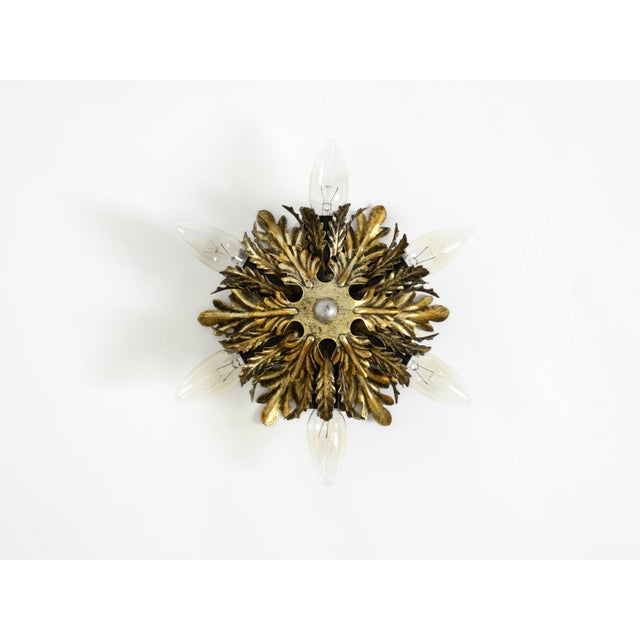 Beautiful 1960s florentine ceiling lamp. manufacturer: banci firenze. Made in italy. exquisite italian design crafted...
