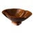 Late 20th Century Hand Carved Belize Granadillo Wood Sculptural Bowl For Sale