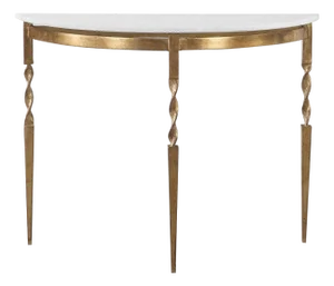Marble Top Demilune