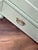 Antique Painted Green Wooden Wardrobe For Sale - Image 4 of 8