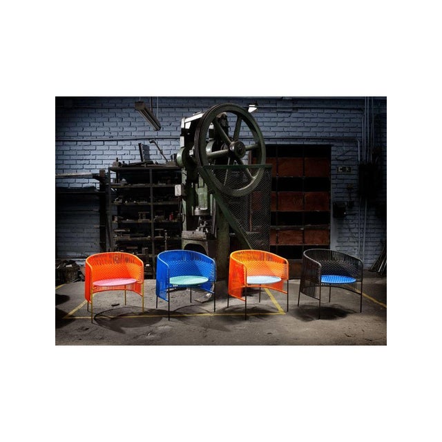 Set of Green Caribe Lounge Chairs by Sebastian Herkner For Sale - Image 12 of 18