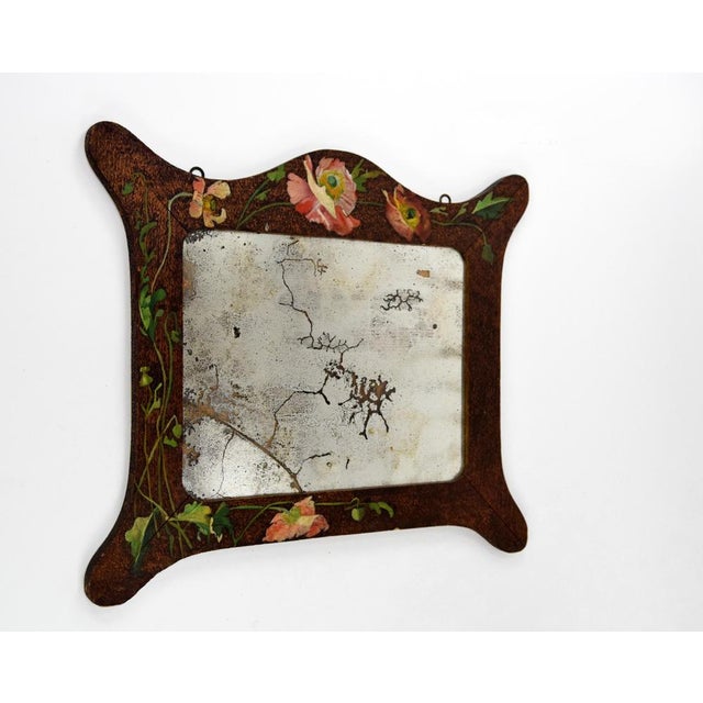 Mirror from the 19th century. The mirror features an exquisite patina that creates a unique picture – a picture painted by...