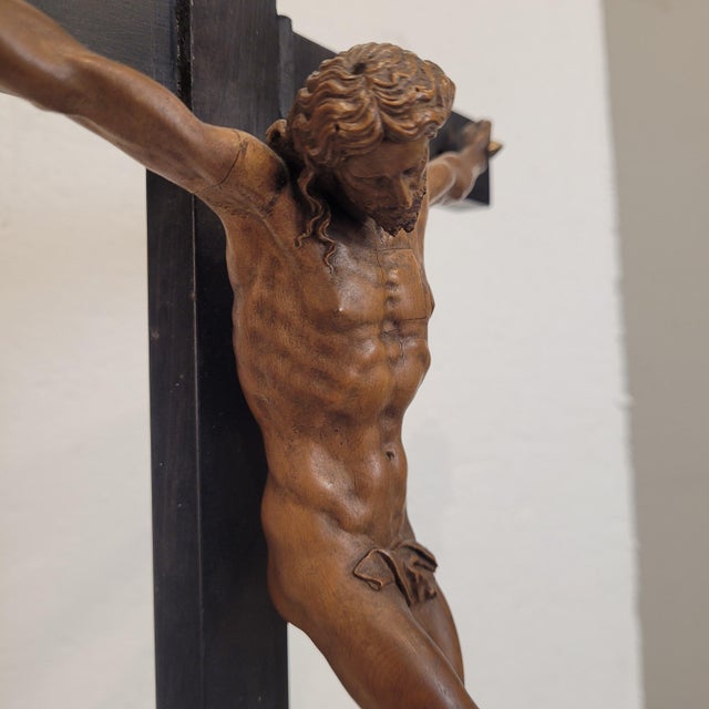 Christ Crucified Following Guglielmo Della Porta, 1800s, Wood For Sale - Image 11 of 18