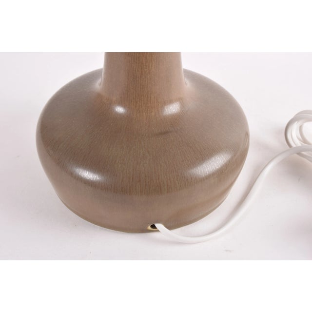 Mid-Century Modern Danish Table Lamp with Lampshade from Le Klint, 1960s For Sale - Image 11 of 13