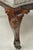 Early 20th Century Victorian Floral Scrollwork Carved Mahogany Parlor Slipper Side Chairs - A Pair For Sale - Image 10 of 11