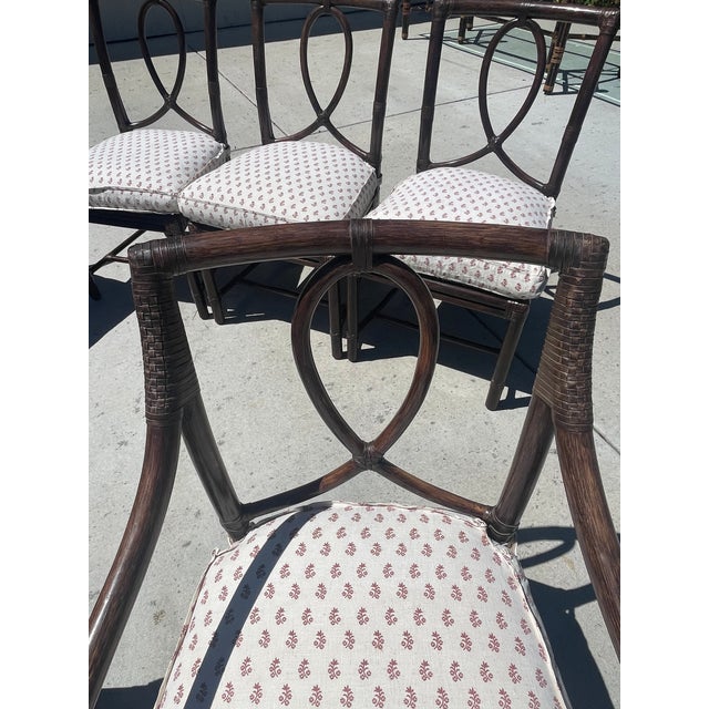 Wood McGuire Leona Loop Back Dining Chairs, Set of Eight For Sale - Image 7 of 16