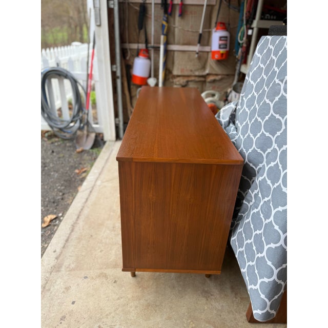 Wood 1960s Kent Coffey Debonaire Lowboy Dresser For Sale - Image 7 of 11