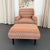 1940s MId Century Modern Upholstered Lounge Chair Ottoman Set For Sale - Image 4 of 11