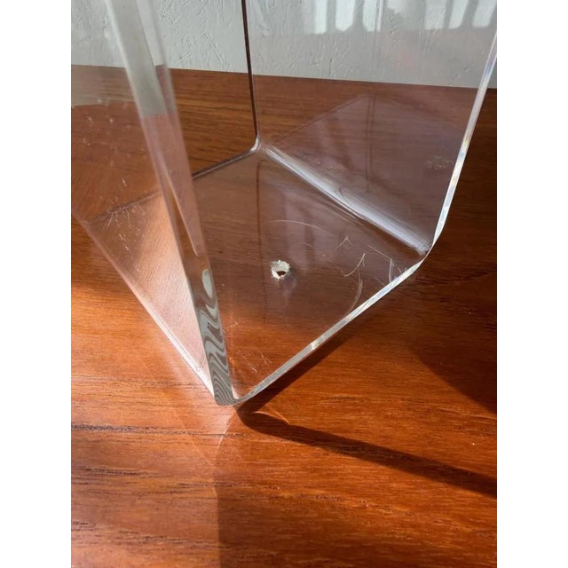 Vintage Space Age Table Lamp by Gino Sarfatti, 1970s For Sale - Image 9 of 11