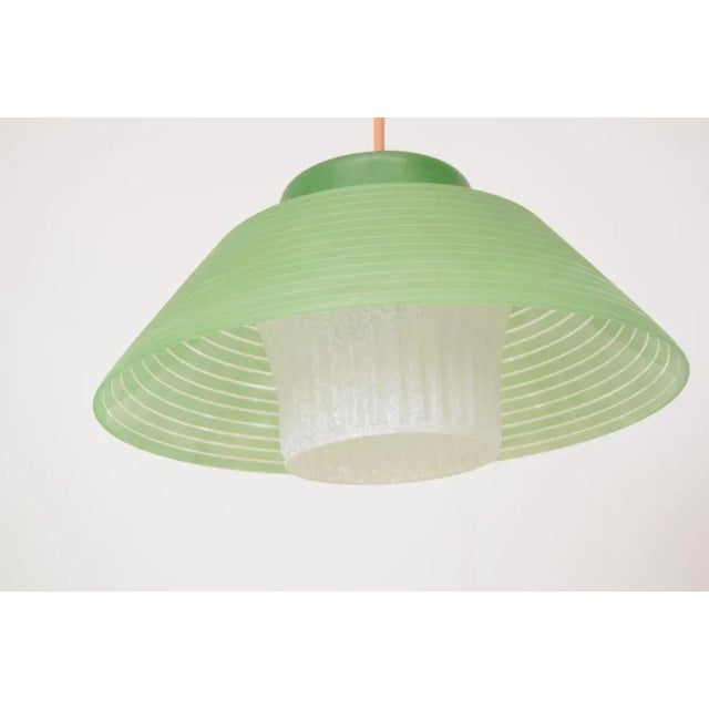 Mid-Century Glass Pendant, 1960s For Sale - Image 11 of 12