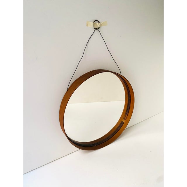 Scandinavian Modern Swedish Mirror by Glas Master, Markaryd, Sweden, Circa 1960s For Sale In New York - Image 6 of 10