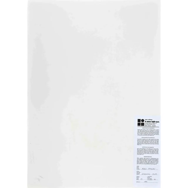 Modern Mario Padovan, Abstract Composition, Screen Print, 1977 For Sale - Image 3 of 4