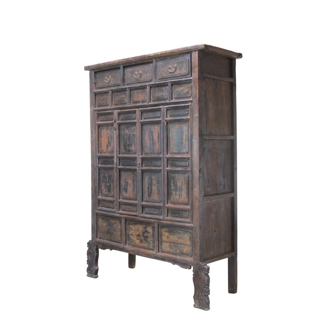 Imperial 16th Century Elm Display Cabinet For Sale - Image 9 of 18