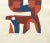Artist: Ronald King Country: Brazil ? England Title: Millere Medium: Screenprint? (four colors) Marks: Pencil signed and...