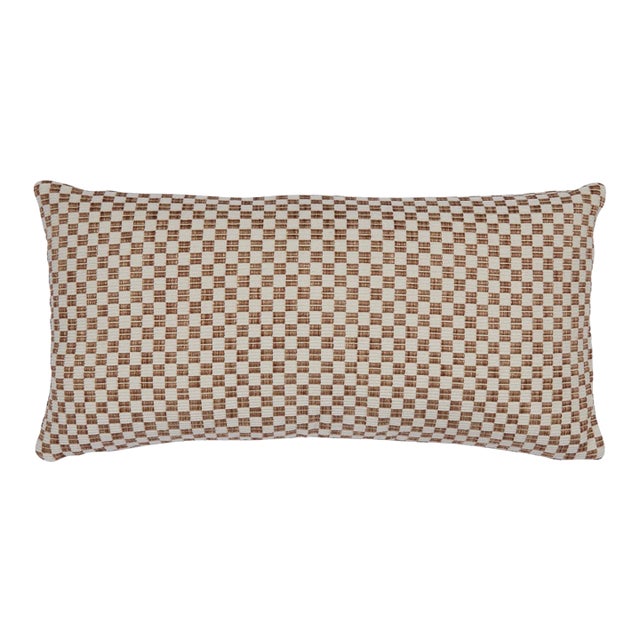Schumacher Elkhart 24" Lumbar Pillow In Brown For Sale