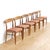 1960s Set of Six Mid Century Dining Chairs Attributed McIntosh Furniture For Sale - Image 5 of 15