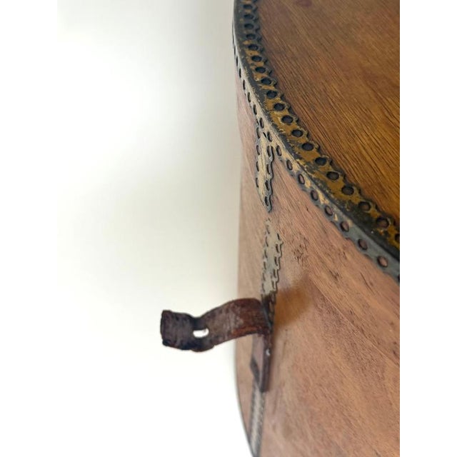 Antique Estonian Birch Hat Box from Luther, 1890s For Sale - Image 16 of 18