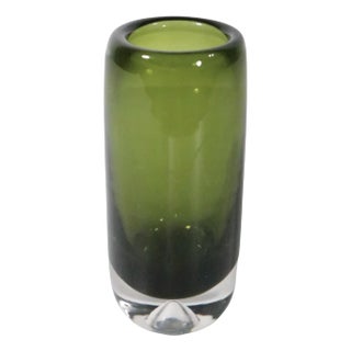Mid Century Art Glass Made in Norway by Mangor, Circa 1960's For Sale