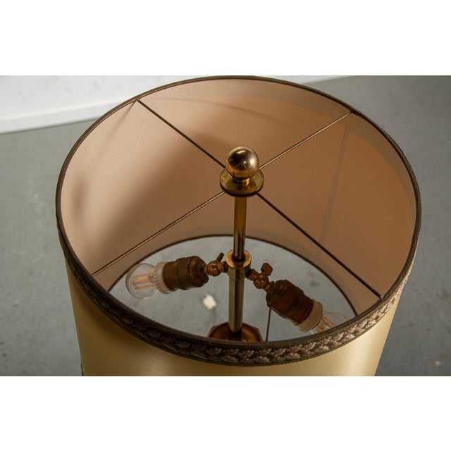Mid-Century Brass Table Lamp, 1970s For Sale - Image 4 of 8