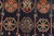 Heriz Rug 5’11” X 8’11” Blue Wool Vintage Tribal Hand-Knotted Oriental Carpet For Sale - Image 9 of 14