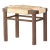 Four Hands Shona Stool, Russet Mahogany For Sale