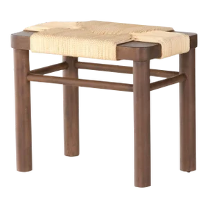 Four Hands Shona Stool, Russet Mahogany